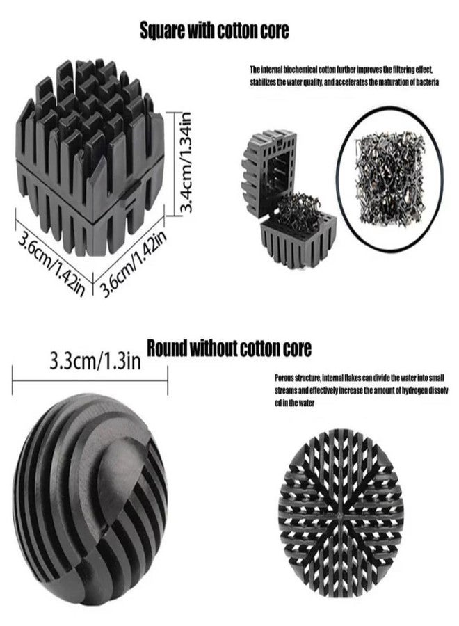 Yee Rubik Cube Water Purification Multiple Mesh Structure Microbial Culture Medium Filter Media for Aquarium Fish Tank (260 G) | Aquawiz India - Image 2